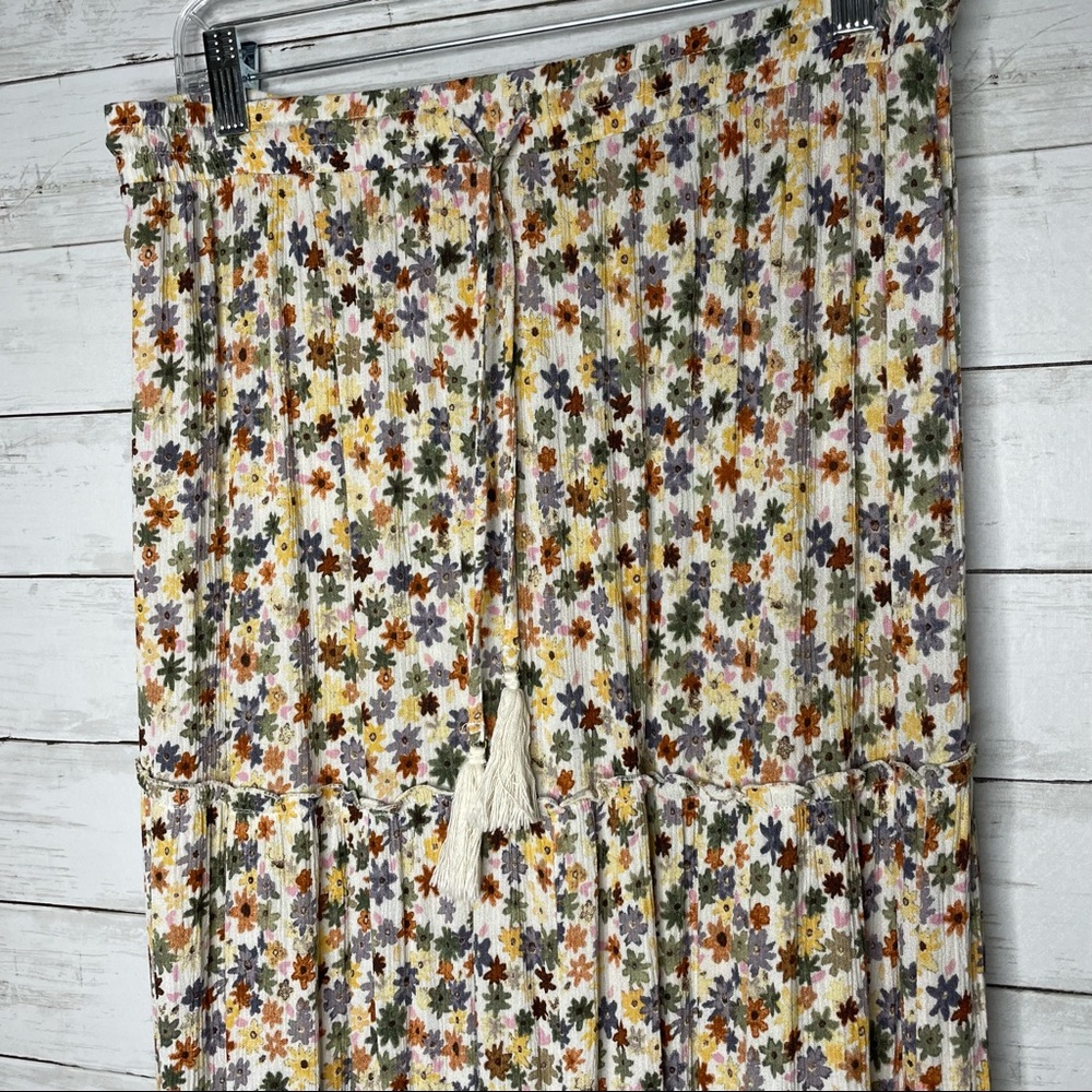 Mossimo Floral Tiered Maxi Skirt - Picture 2 of 5